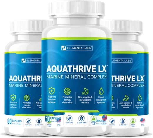 Aquathrive LX – paket med 3 flaskor