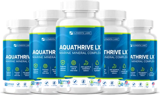 Aquathrive LX – paket med 5 flaskor